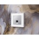 Накладка для розетки RJ-11 или RJ-45 Ambrella Volt AP4120 Quant
