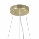 Подвесная люстра LUMINA DECO TP 2002-12 GD Fino