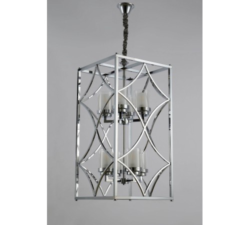 Подвесная люстра LUMINA DECO LDP 1223-8 CHR Quadrato Подвесная люстра LUMINA DECO LDP 1223-8 CHR Quadrato