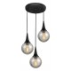 Подвесной светильник LUMINA DECO LDP 11191-3 BK Rocherro