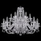 Подвесная люстра Bohemia Ivele Crystal 1402/12+6/300/2d/Ni 1402