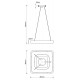 Подвесной светильник Escada 10259/1LED Soft