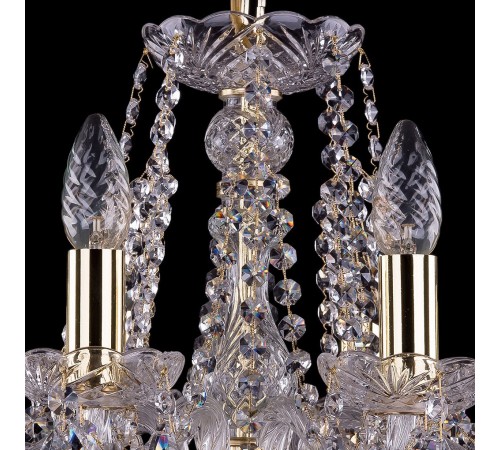 Подвесная люстра Bohemia Ivele Crystal 1413/8/165/G 1413 Подвесная люстра Bohemia Ivele Crystal 1413/8/165/G 1413