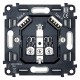 Механизм розетки с заземлением и 2хUSB type A Ambrella Volt VM155 Quant
