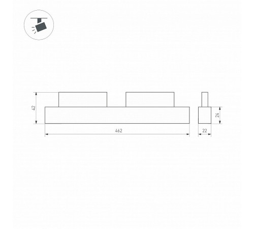 Встраиваемый светильник Arlight 033618 MAG-ORIENT Встраиваемый светильник Arlight 033618 MAG-ORIENT