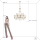 Подвесная люстра Loft it 10203/12+8 White Grace