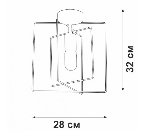 Светильник на штанге Vitaluce V3793-1/1PL V3793