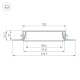 Профиль встраиваемый Arlight 034987 SL-LINIA