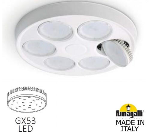 Плафон полимерный Fumagalli R50.000.000.LXD6L Remo Плафон полимерный Fumagalli R50.000.000.LXD6L Remo