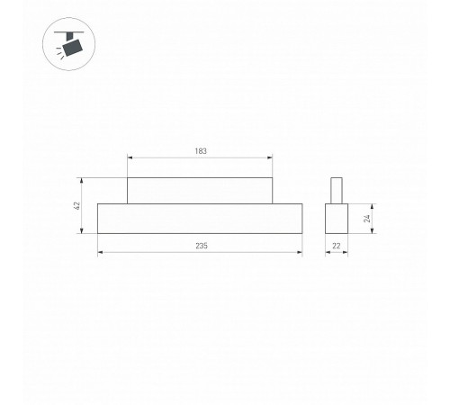 Встраиваемый светильник Arlight 033609 MAG-ORIENT Встраиваемый светильник Arlight 033609 MAG-ORIENT