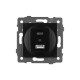 Механизм розетки 2хUSB type A и C Arlight 49838 SCT