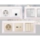Рамка на 4 поста Ambrella Volt AF110204 Line
