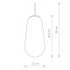 Плафон стеклянный Nowodvorski 8532 Cameleon PEAR L TR/G