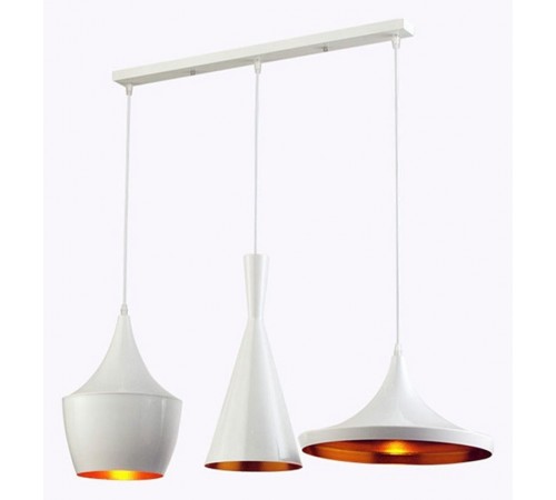 Подвесной светильник LUMINA DECO LDP 7712-3 PR WT Foggi Подвесной светильник LUMINA DECO LDP 7712-3 PR WT Foggi