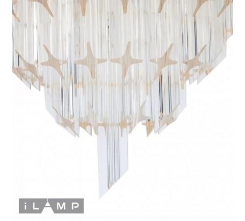 Подвесная люстра iLamp 051D-6 NIC Manhattan Подвесная люстра iLamp 051D-6 NIC Manhattan