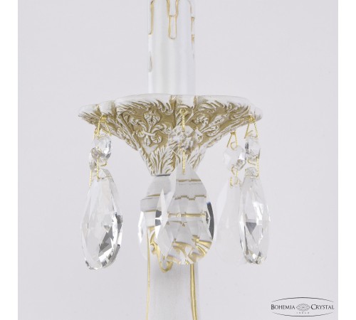 Настольная лампа декоративная Bohemia Ivele Crystal AL78100L/1-32 WMG AL7801 Настольная лампа декоративная Bohemia Ivele Crystal AL78100L/1-32 WMG AL7801