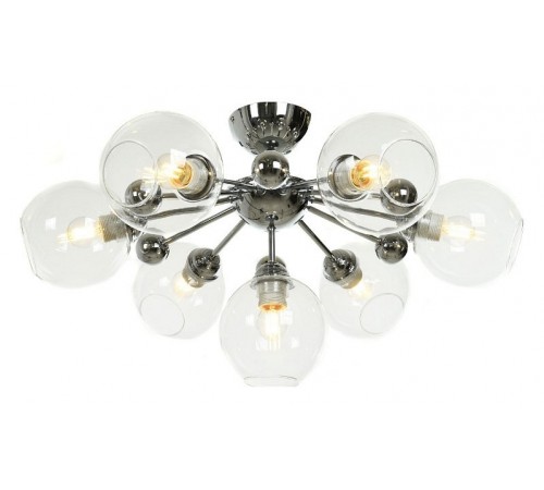 Люстра на штанге LUMINA DECO LDC 8040-7 CHR+PR Devoli Люстра на штанге LUMINA DECO LDC 8040-7 CHR+PR Devoli
