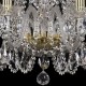 Подвесная люстра Bohemia Ivele Crystal 1402/10+5/300/G 1402
