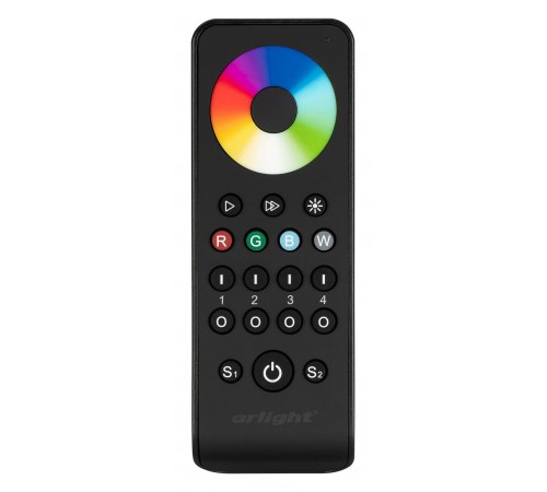 Контроллер-регулятор цвета RGBW с пультом ДУ Arlight 031939 SMART Контроллер-регулятор цвета RGBW с пультом ДУ Arlight 031939 SMART