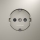 Розетка с заземлением и со шторкой, без рамки Voltum VLS040203 S70