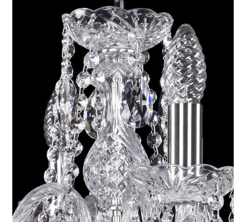 Подвесная люстра Bohemia Ivele Crystal 1402/4/141/Ni 1402 Подвесная люстра Bohemia Ivele Crystal 1402/4/141/Ni 1402