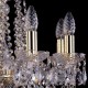 Подвесная люстра Bohemia Ivele Crystal 1413/8/165/G 1413
