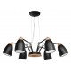 Подвесная люстра Loft it LOFT4402/6BL Watchman