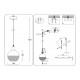 Подвесной светильник Ambrella Light TR8504 TR