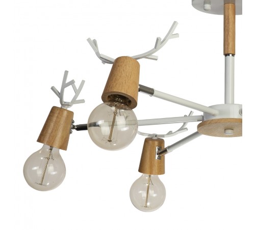 Люстра на штанге Loft it 10024/6 White Sven Люстра на штанге Loft it 10024/6 White Sven