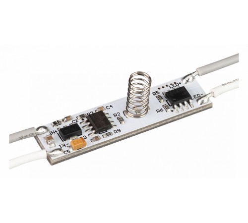 Микродиммер сенсорный для профилей с проводом Arlight 029108(2) SR-IRIS Микродиммер сенсорный для профилей с проводом Arlight 029108(2) SR-IRIS