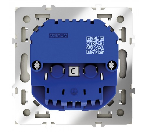 Розетка с заземлением и со шторкой и 2хUSB type A и C, без рамки Voltum VLS040505 S70 Розетка с заземлением и со шторкой и 2хUSB type A и C, без рамки Voltum VLS040505 S70