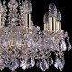 Подвесная люстра Bohemia Ivele Crystal 1413/10/165/G/Leafs 1413