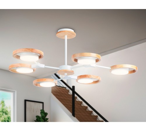 Люстра на штанге Ambrella Light FL51615 FL Люстра на штанге Ambrella Light FL51615 FL