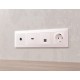 Рамка на 4 поста Ambrella Volt AF110204 Line