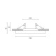 Встраиваемый светильник Hesby Lighting HSBL_0133 Clarity