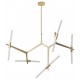 Люстра на штанге Loft it 10399/10 GD Agnes