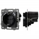 Розетка с заземлением и 2хUSB type A, без рамки Arlight 49819 SCT