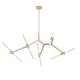 Люстра на штанге Loft it 10399/10 GD Agnes