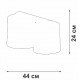 Накладной светильник Vitaluce V2881-1/2PL V2881