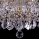 Подвесная люстра Bohemia Ivele Crystal 1413/10/165/G/Leafs 1413