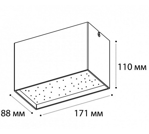 Накладной светильник Italline DL 3029 white 3000K DL 3029