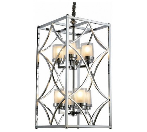 Подвесная люстра LUMINA DECO LDP 1223-8 CHR Quadrato Подвесная люстра LUMINA DECO LDP 1223-8 CHR Quadrato