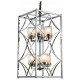 Подвесная люстра LUMINA DECO LDP 1223-8 CHR Quadrato