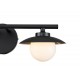 Бра Indigo 10015/2W Black Corazza
