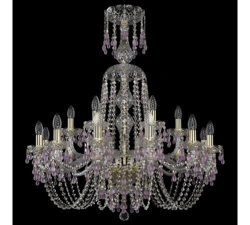 Подвесная люстра Bohemia Art Classic 11.24.12+6.300.XL-93.Gd.V7010 11.24
