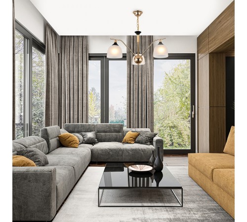 Подвесная люстра Escada 2123/3P Actinidia Подвесная люстра Escada 2123/3P Actinidia