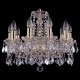 Подвесная люстра Bohemia Ivele Crystal 1413/10/165/G/Leafs 1413