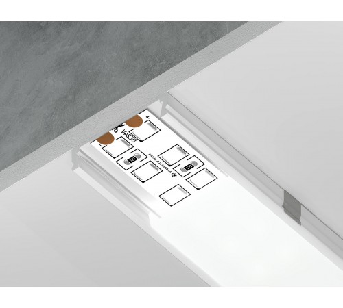 Профиль накладной Ambrella Light GP1800WH GP Профиль накладной Ambrella Light GP1800WH GP