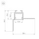 Профиль для карнизов Arlight 34979 ARH-CEIL