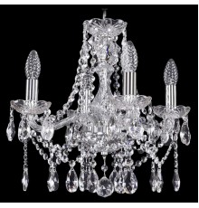 Подвесная люстра Bohemia Ivele Crystal 1413/4/141/Ni 1413